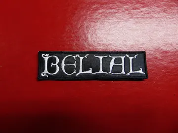 BELIAL  Embroidered Patch  (death metal) Finland  4046