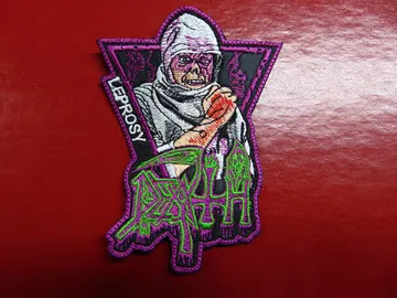 DEATH…  Embroidered patch  (death thrash)   U.S.A   3955