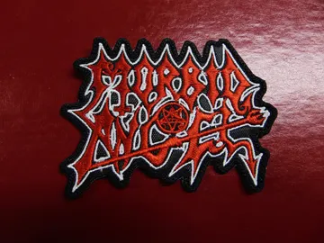 MORBID ANGEL…  Embroidered patch  (black death)   U.S.A   2219
