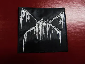 MORK…  Embroidered patch  (black metal)   Norway   1745