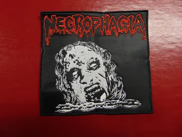 NECROPHAGIA  Embroidered patch  (death metal)   U.S.A   2847