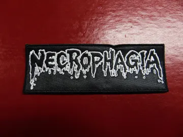 NECROPHAGIA  Embroidered patch  (death metal)   U.S.A   751