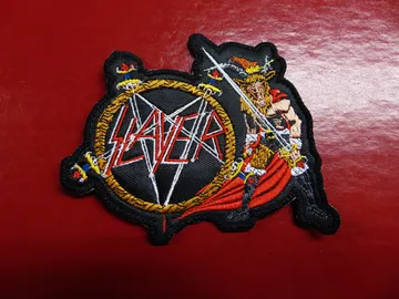 SLAYER…  Embroidered patch  (thrash metal)   U.S.A   4090