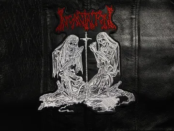 INCANTATION…   Embroidered Backpatch  (death metal)   U.S.A   003