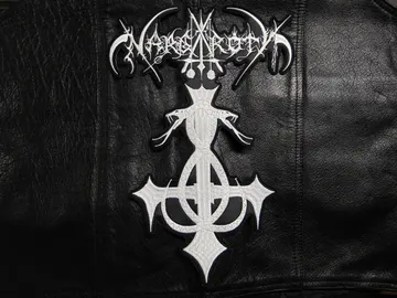 NARGAROTH…  Embroidered Backpatch  (black metal)   Germany   493