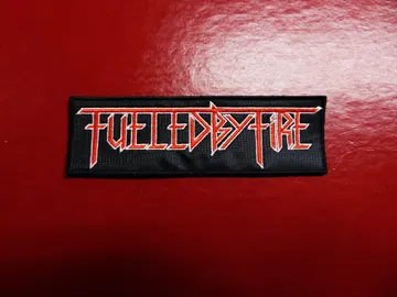 FUELED BY FIRE   Embroidered Patch  (thrash metal)   U.S.A  3898