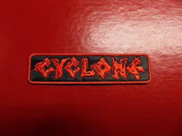 CYCLONE   Embroidered Patch  (thrash metal)   Belgium   533