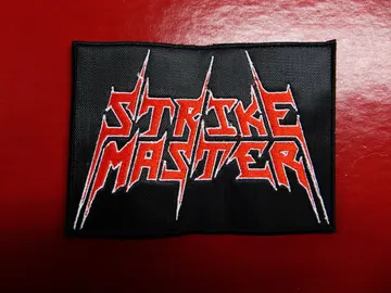 STRIKE MASTER  Embroidered Patch  (thrash metal)   Mexico   2993