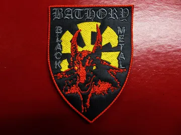 BATHORY   Embroidered Patch  (epic black) Sweden  2438