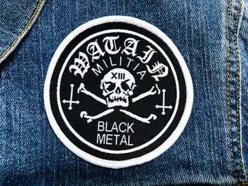 WATAIN…  Woven Patch  (black metal)  Sweden  (2932)