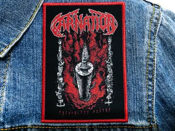 CARNATION…  Woven Patch  (death metal)  Netherlands  (3301)