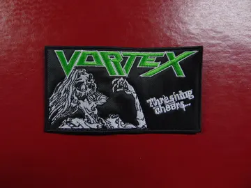 VORTEX…  Embroidered patch  (thrash metal)   Croatia  1241