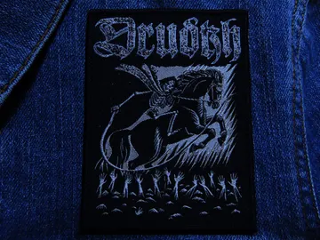 DRUDKH…  Woven Patch  (pagan black)   Ukraine   (4098)