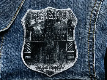 BURZUM…  Woven Patch  (black metal)   Norway   4185