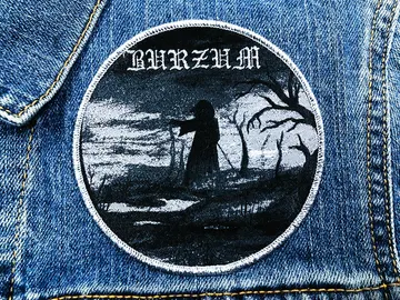 BURZUM…  Woven Patch  (black metal)   Norway   4181