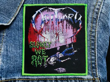 OBITUARY…  Woven Patch  (death metal)   U.S.A   2653