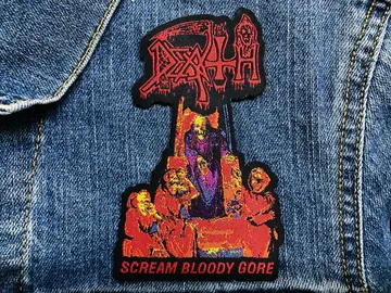 DEATH…  Woven Patch  (death metal)   U.S.A   4184