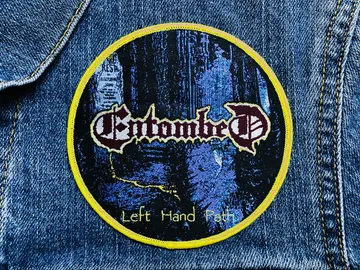 ENTOMBED…  Woven Patch  (death metal)   Sweden    3935