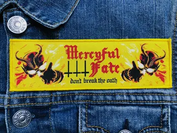 MERCYFUL FATE…   Woven Patch  (heavy metal)   Denmark   121