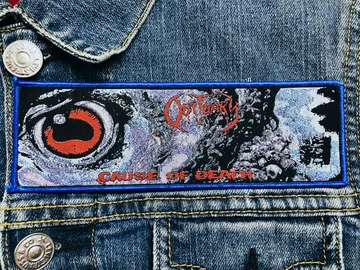 OBITUARY…  Woven Patch  (death metal)   U.S.A   4075