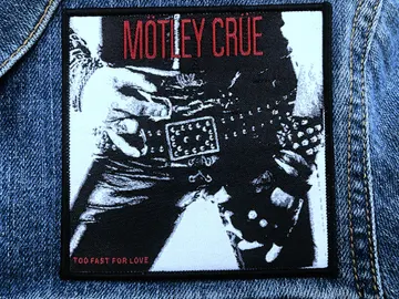 MOTLEY CRUE…  Woven Patch  (heavy metal)   U.S.A   2210