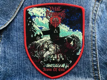 VITAL REMAINS…  Woven Patch  (death metal)   U.S.A   2388