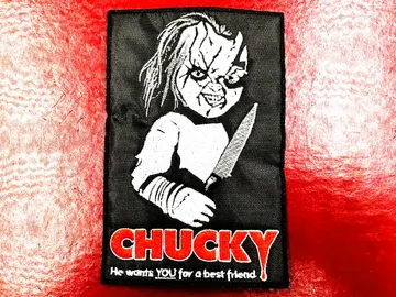 CHILD’S PLAY…  Embroidered Patch  (horror flix)    765