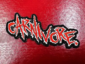 CARNIVORE…  Embroidered Patch  (crossover)    U.S.A   2490