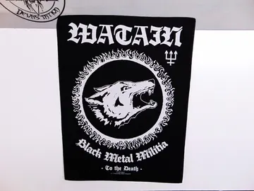 WATAIN…   “Black Metal Militia”  Official Screen/Print  (black metal)   Sweden   RACK053