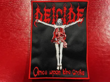 DEICIDE…  Embroidered Patch  (death metal)    U.S.A   4201