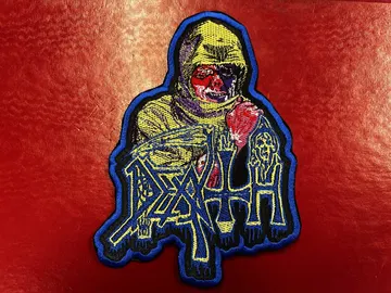 DEATH…  Embroidered Patch  (death metal)    U.S.A   4203