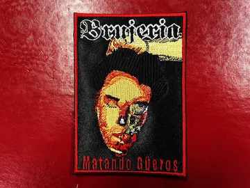 BRUJERIA…  Embroidered Patch  (death metal)    Mexico   4207