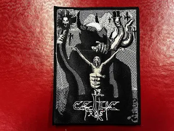 CELTIC FROST…  Embroidered Patch  (epic black)    Switzerland   4209