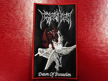 IMMOLATION…  Embroidered Patch  (death metal)    U.S.A   4210