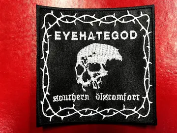 EYEHATEGOD…  Embroidered Patch  (sludge  doom)    U.S.A   4215