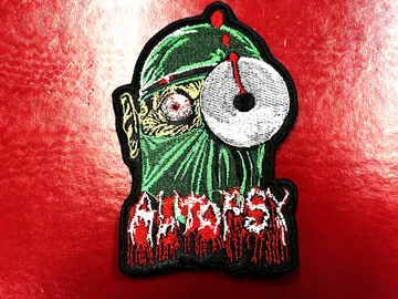 AUTOPSY…  Embroidered Patch  (death metal)    U.S.A   4218