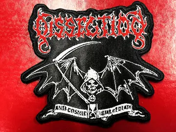 DISSECTION…  Embroidered Patch  (melodic black)    Sweden   4219