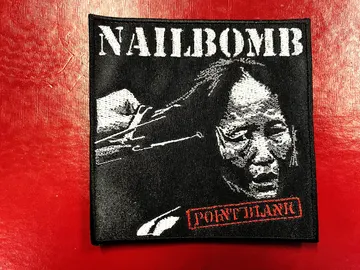 NAILBOMB…  Embroidered Patch  (industrial metal)    U.S.A   4223