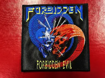 FORBIDDEN…  Embroidered Patch  (thrash metal)    U.S.A   4225