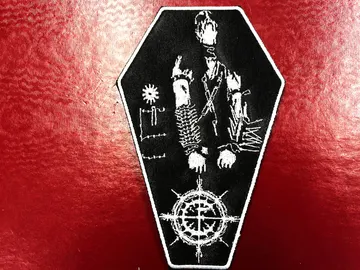 CARPATHIAN FOREST…  Embroidered Patch  (black metal)    Norway   4228