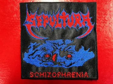 SEPULTURA…  Embroidered Patch  (death thrash)    Brazil   4229