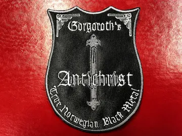GORGOROTH…  Embroidered Patch  (black metal)    Norway   4233