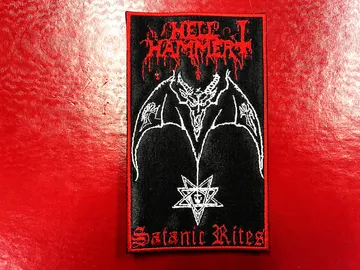 HELLHAMMER…  Embroidered Patch  (epic black)    Switzerland   4234