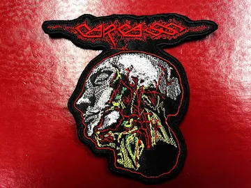 CARCASS…  Embroidered Patch  (death grind)    U.K   4238