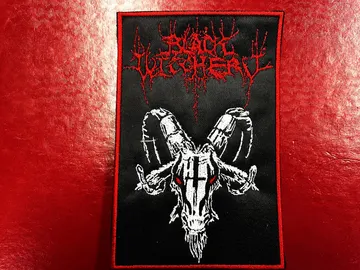 BLACK WITCHERY…  Embroidered Patch  (war metal)    U.S.A   4240