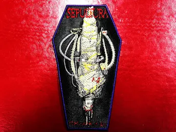 SEPULTURA…  Embroidered Patch  (death thrash)    Brazil   4245