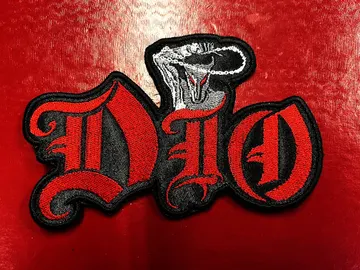 DIO…  Embroidered Patch  (heavy metal)    U.S.A   4246