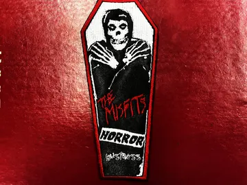 MISFITS…  Embroidered Patch  (thrash punk)    U.S.A   4247