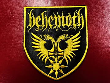 BEHEMOTH…  Embroidered Patch  (black metal)    Poland   4248