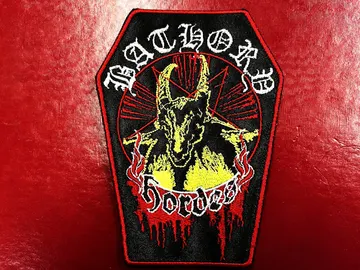 BATHORY…  Embroidered Patch  (epic black)    Sweden    4264